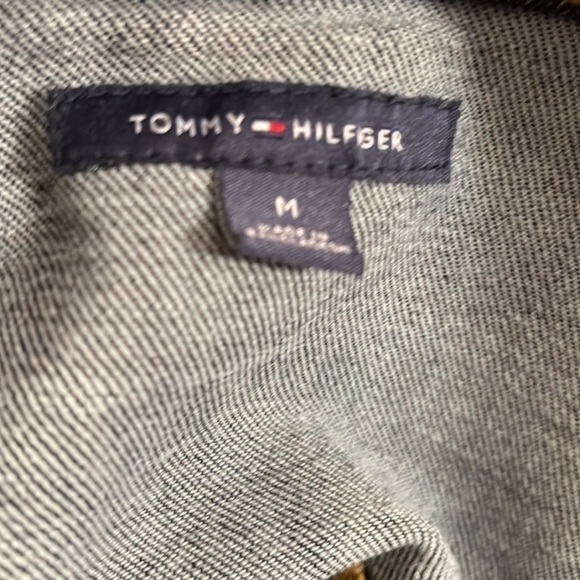 Tommy Hilfiger Denim Ruffled Jacket Sz M EUC - Picture 4 of 6